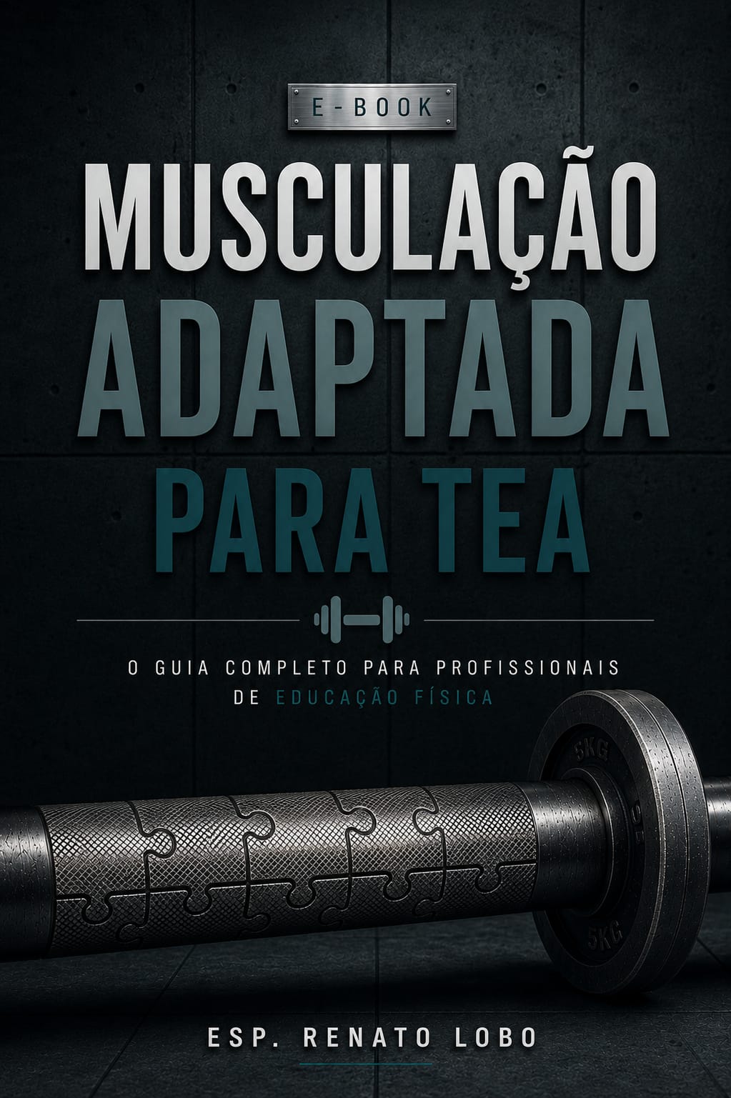 Capa do ebook Musculação Adaptada para TEA